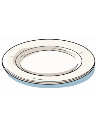 Assiette fictive