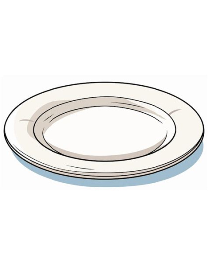 Assiette fictive